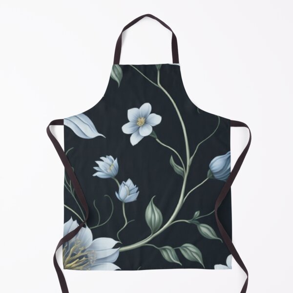 Item preview, White Apple Flower Patterns designed and sold by CASUALURBAN.