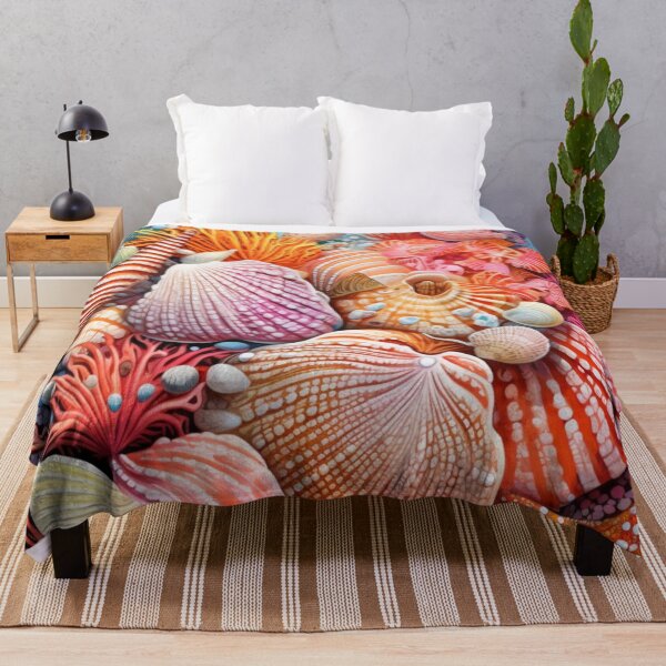 Item preview, Bright Summer Sea Shells designed and sold by EpicFoxArt.