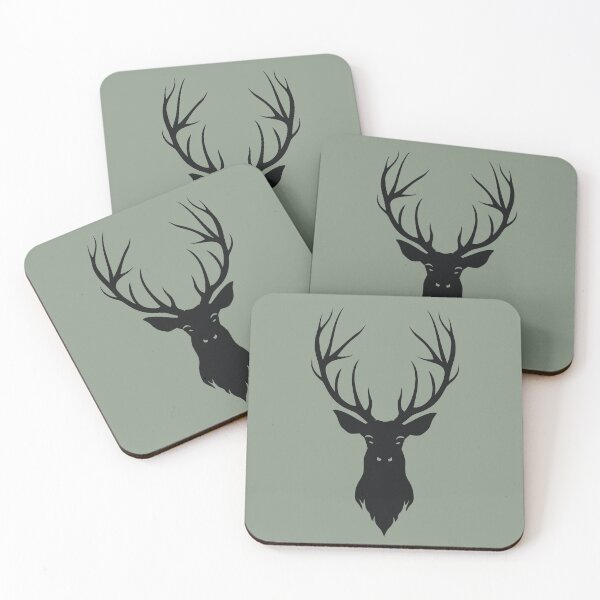 Item preview, Graceful Buck Deer Silhouette designed and sold by ShopWilPrints.