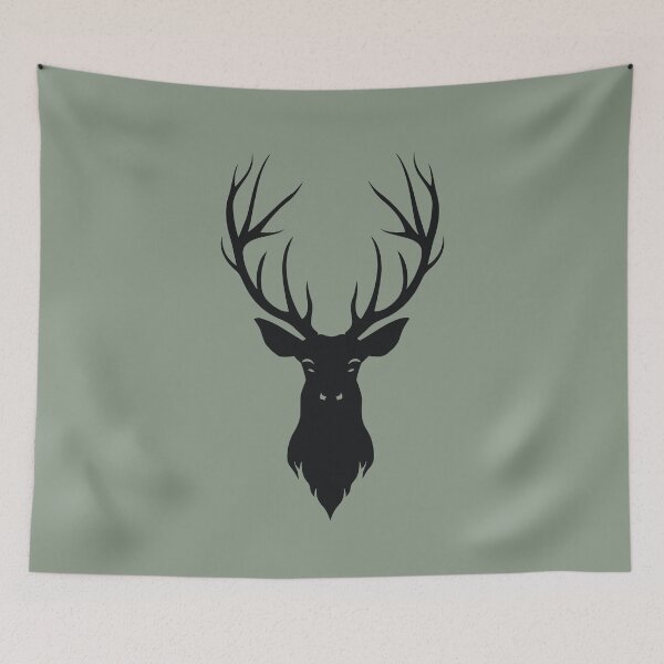 Item preview, Graceful Buck Deer Silhouette designed and sold by ShopWilPrints.