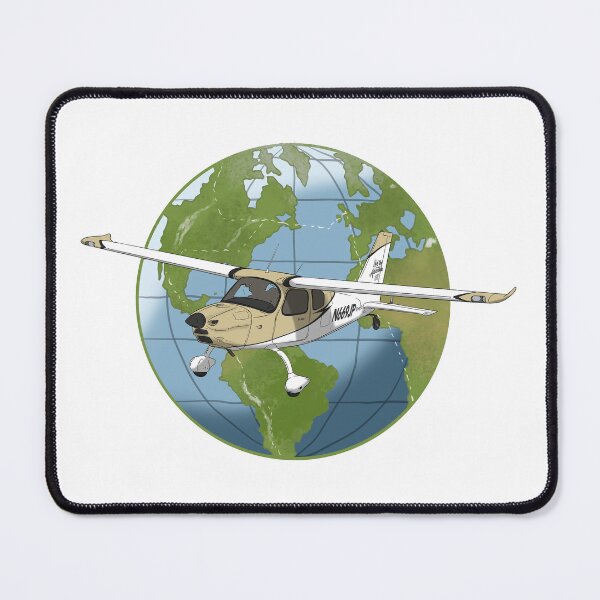 Item preview, Sling High Wing Airplane Aroung the world @the_candourist designed and sold by Michael Garber.