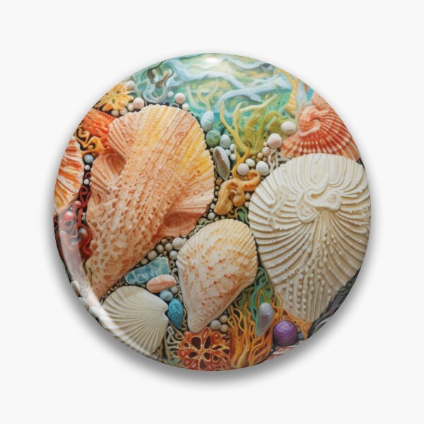 Item preview, Underwater Summer Sea Shells designed and sold by EpicFoxArt.