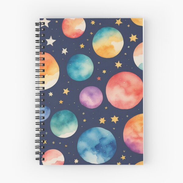 Item preview, Watercolor Planets Print designed and sold by magicwillow.