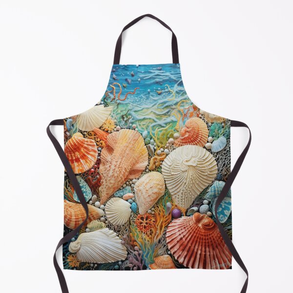 Item preview, Underwater Summer Sea Shells designed and sold by EpicFoxArt.