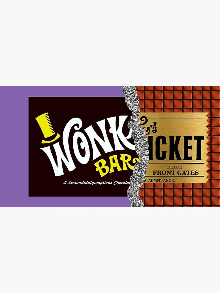 Wonka Bar Greeting Card for Sale by MaritzaTerry