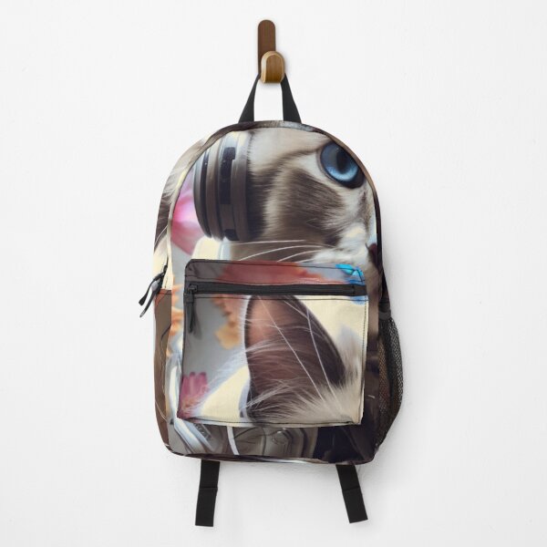 Item preview, cat and flowers designed and sold by olademar.