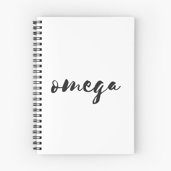 Item preview, OMEGA / SCRIPT / BLACK designed and sold by kassaroo.