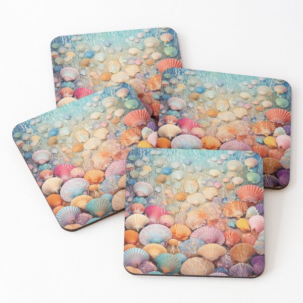 Item preview, Small Summer Sea Shells designed and sold by EpicFoxArt.