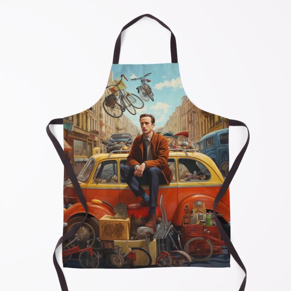 Item preview, actor the french dispatch with bicycle and cars 2 designed and sold by ericpartee.