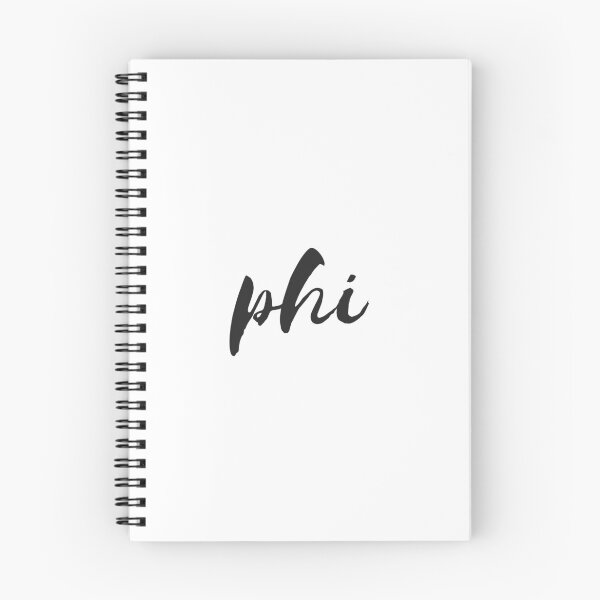 Item preview, PHI / SCRIPT / BLACK designed and sold by kassaroo.