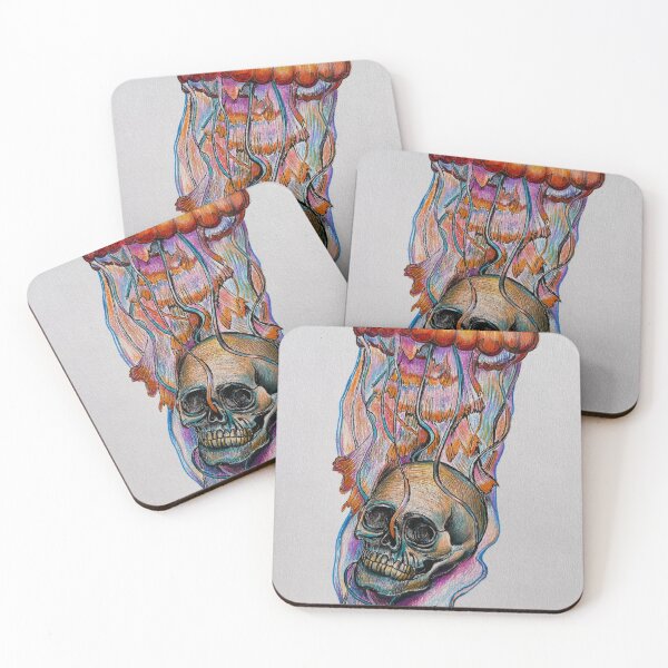 Item preview, Skull and Jellyfish  designed and sold by BlindEye1.