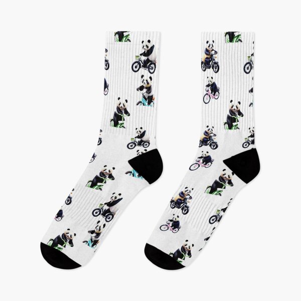 Item preview, Cute Panda Bears Riding Bikes designed and sold by steph5477.