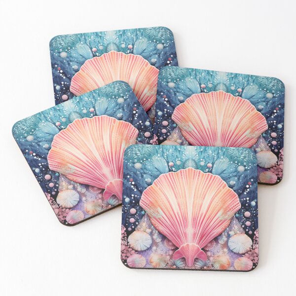 Item preview, Summer Conch Shells designed and sold by EpicFoxArt.