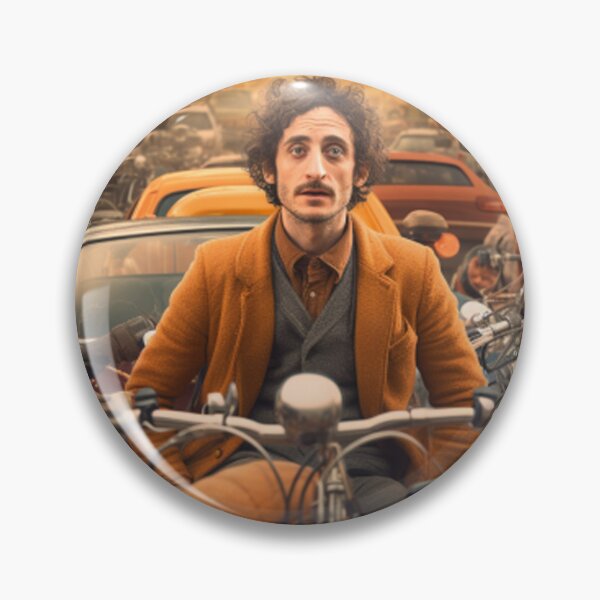 Item preview, actor the french dispatch with bicycle and cars 4 designed and sold by ericpartee.
