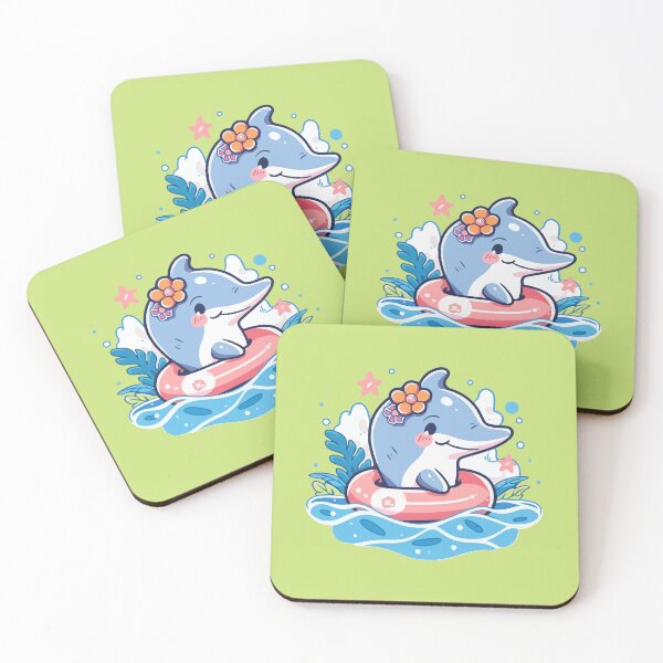 Item preview, A young dolphin enjoying its summer vacations designed and sold by etherElric.