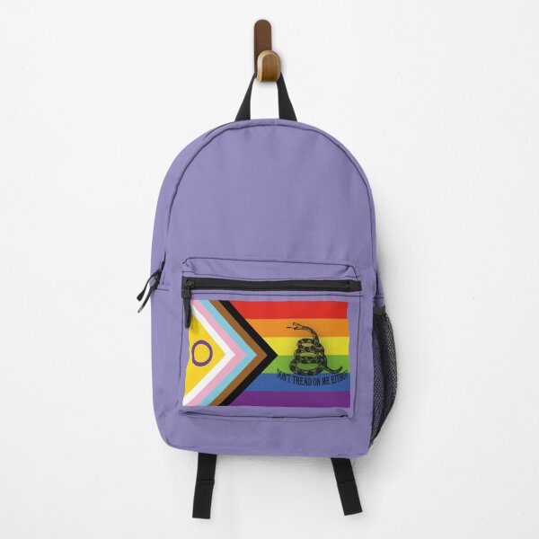 Item preview, Don't Tread On Me Intersex Progressive Pride Flag designed and sold by DodgeyDesigns.