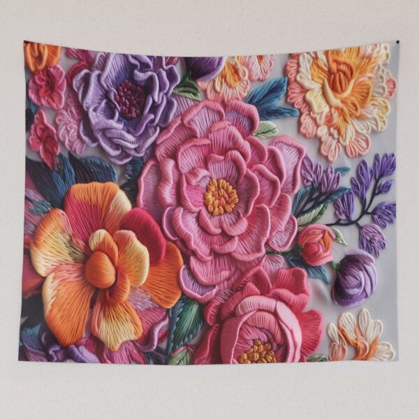 Item preview, Embroidered Flowers designed and sold by Beauty  Art Printable.
