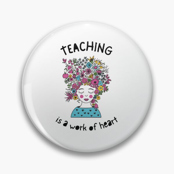 Item preview, Teaching Is A Work Of Heart designed and sold by festivalzone.