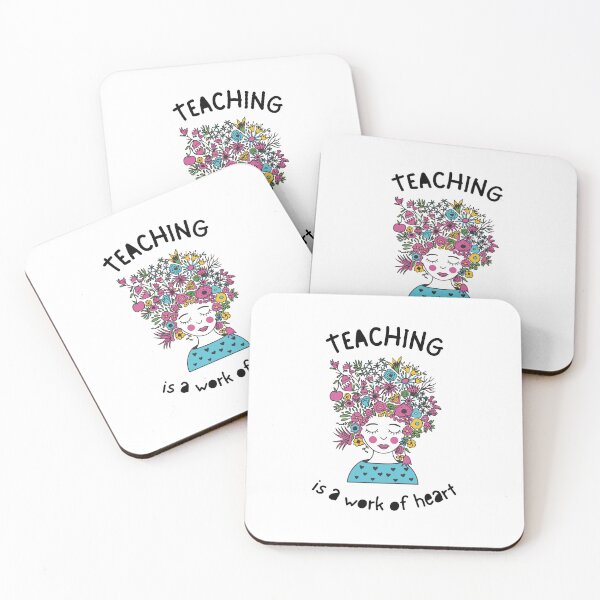 Item preview, Teaching Is A Work Of Heart designed and sold by festivalzone.