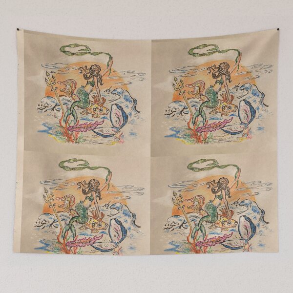Item preview, Mermaid Rodeo Above the Waves designed and sold by GreyCatStudios.