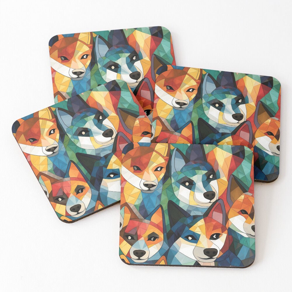 Item preview, Coasters (Set of 4) designed and sold by StephyCreative.