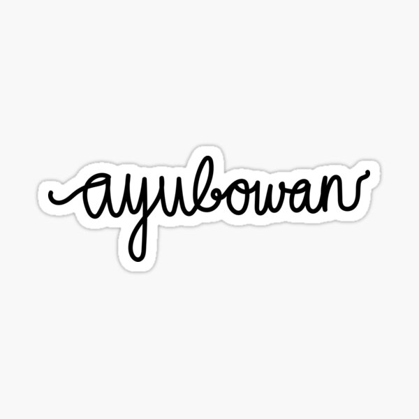Ayubowan Sticker