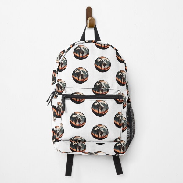 Item preview, Adventure Couple Hiking Snowy Mountain designed and sold by BobilandStore.