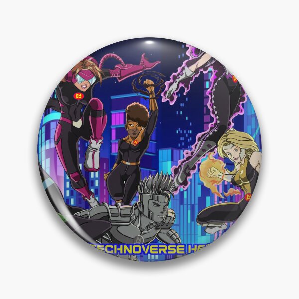 Item preview, Net Warriors -the technoverse heroes designed and sold by Mysteriosshop.