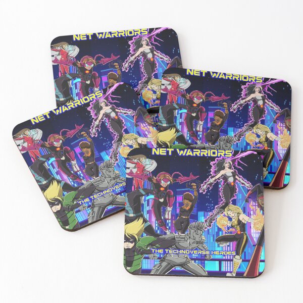 Item preview, Net Warriors -the technoverse heroes designed and sold by Mysteriosshop.