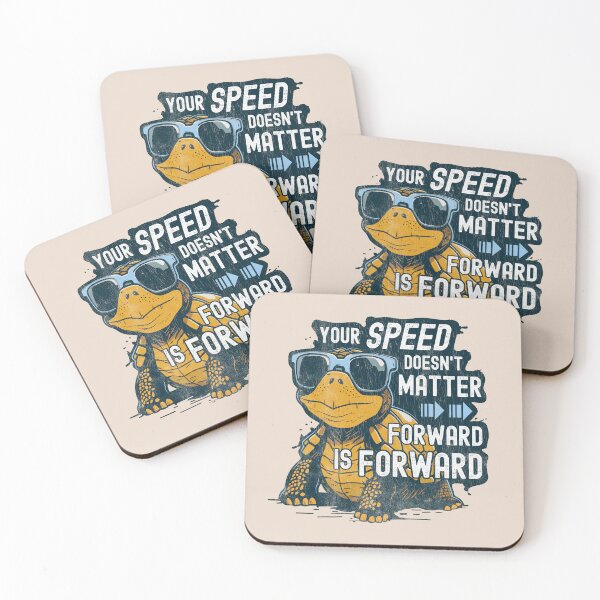Item preview, Your Speed Doesn't Matter Tortoise - Inspiring Positive Sayings Turtle designed and sold by propellerhead.