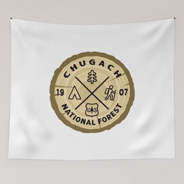 Item preview, Chugach National Forest Log Slice designed and sold by VanyaKar.