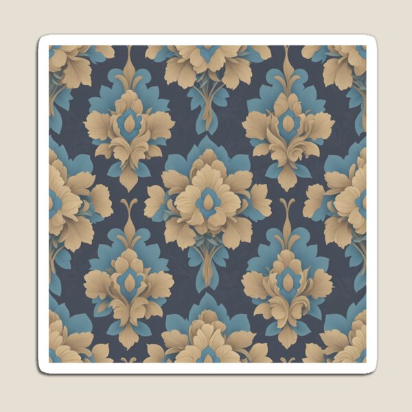 Item preview, Symmetric Splendor: Vibrant Damask Flora designed and sold by LeonAndrewRazon.