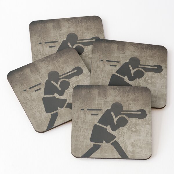 Item preview, Vintage Boxing Stick Figure - Retro Sports Art designed and sold by Jambo45.