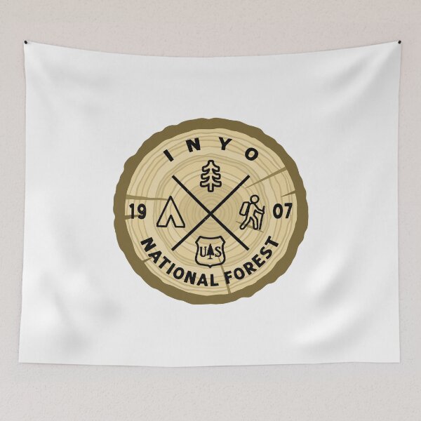Item preview, Inyo National Forest Log Slice designed and sold by VanyaKar.