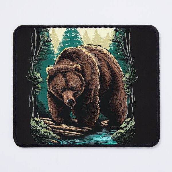 Item preview, Bear in the Woods - Nature Lover Design designed and sold by SpendieSellers.