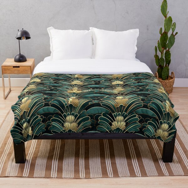 Aperçu de l'œuvre Motif Floral Art Déco créée et vendue par StephyCreative.