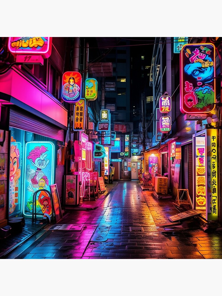 Japanese 2024 Neon light