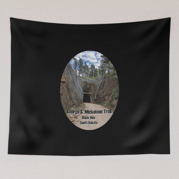 Item preview, George S. Mickelson Trail Black Hills South Dakota designed and sold by Lil-Bit-Batty.