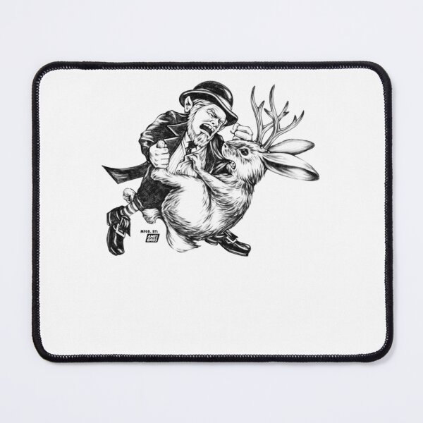 Item preview, Ames Bros Leprechaun vs Jackelope designed and sold by TearlachDenis.