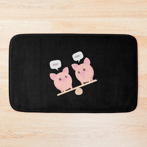 Item preview, Piggy Pig see saw rich or poor designed and sold by RunSumErrands.
