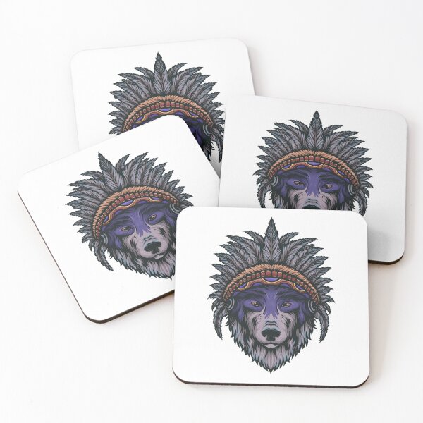 Item preview, Wolf tribe chief designed and sold by TirrellColister.