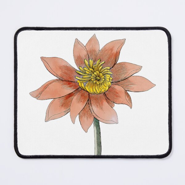 Item preview, Vintage Red Lotus Flower designed and sold by excelente.