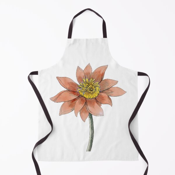 Item preview, Vintage Red Lotus Flower designed and sold by excelente.