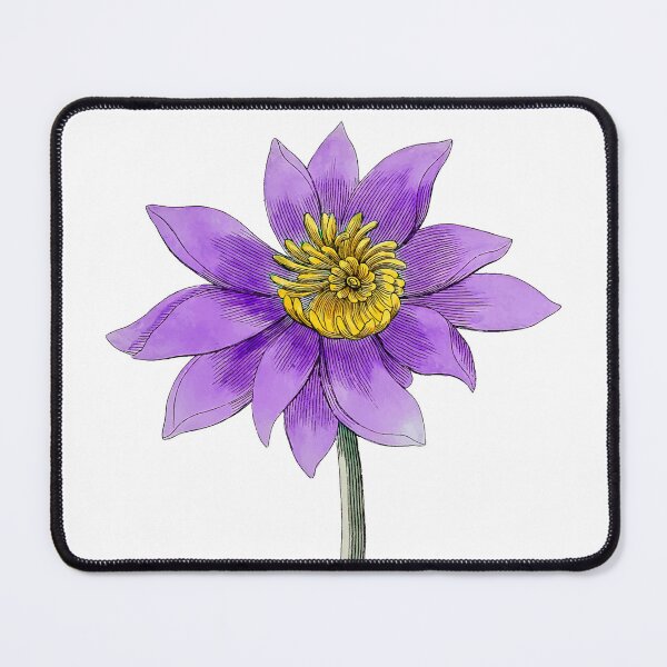 Item preview, Vintage Violet Lotus Flower designed and sold by excelente.