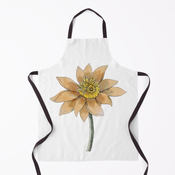 Item preview, Vintage Orange Lotus Flower designed and sold by excelente.