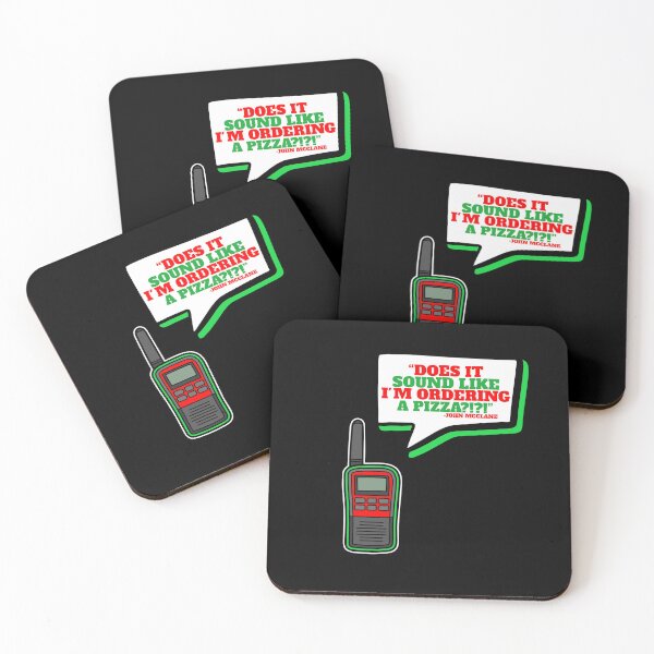 Item preview, Does It Sound Like I'm Ordering A Pizza? -John Mcclane, Die Hard  designed and sold by Sticker Up.