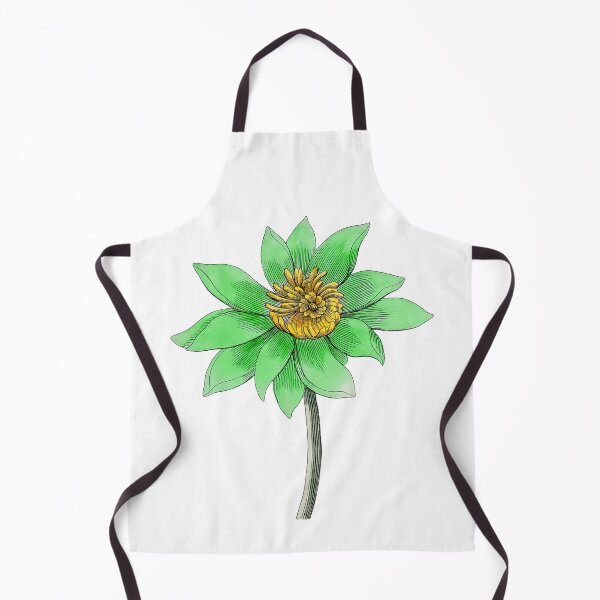 Item preview, Vintage Green Lotus Flower designed and sold by excelente.