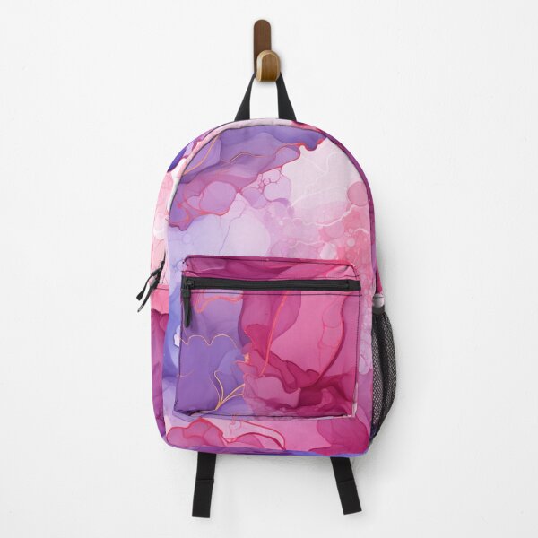 Item preview, Purple and pink alcohol ink style pattern cute design designed and sold by HandCraftedArt.