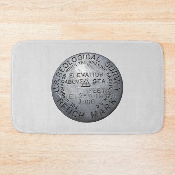Item preview, U.S. Geological Survey Bench Mark designed and sold by Lil-Bit-Batty.