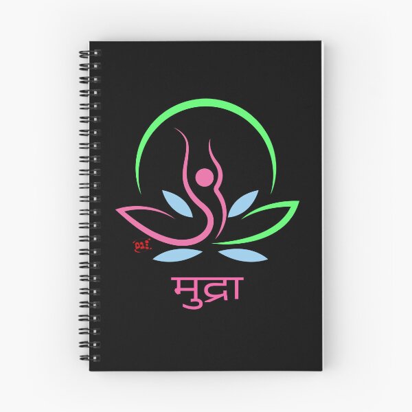 Item preview, Mudra (Gestures - Poses) - Yoga Words (dark) / RoYuMi designed and sold by royumi.